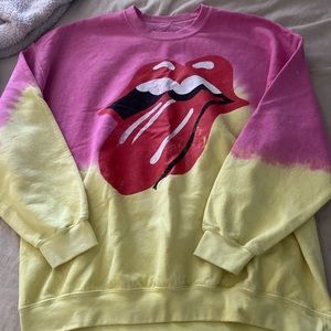 UO rolling stones hoodie